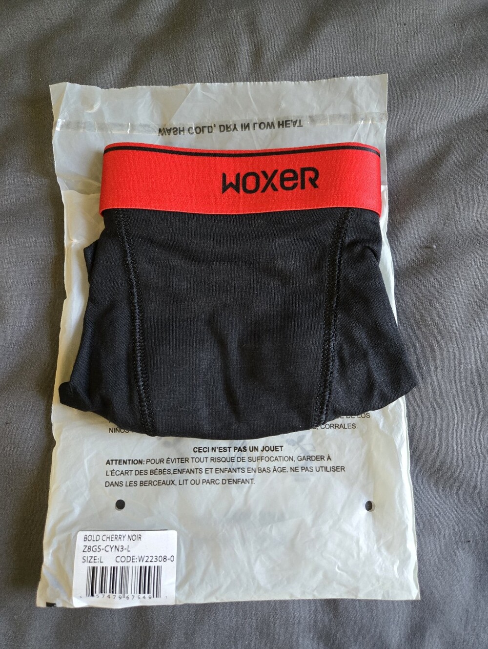 Woxer Bold Cherry Noir Large